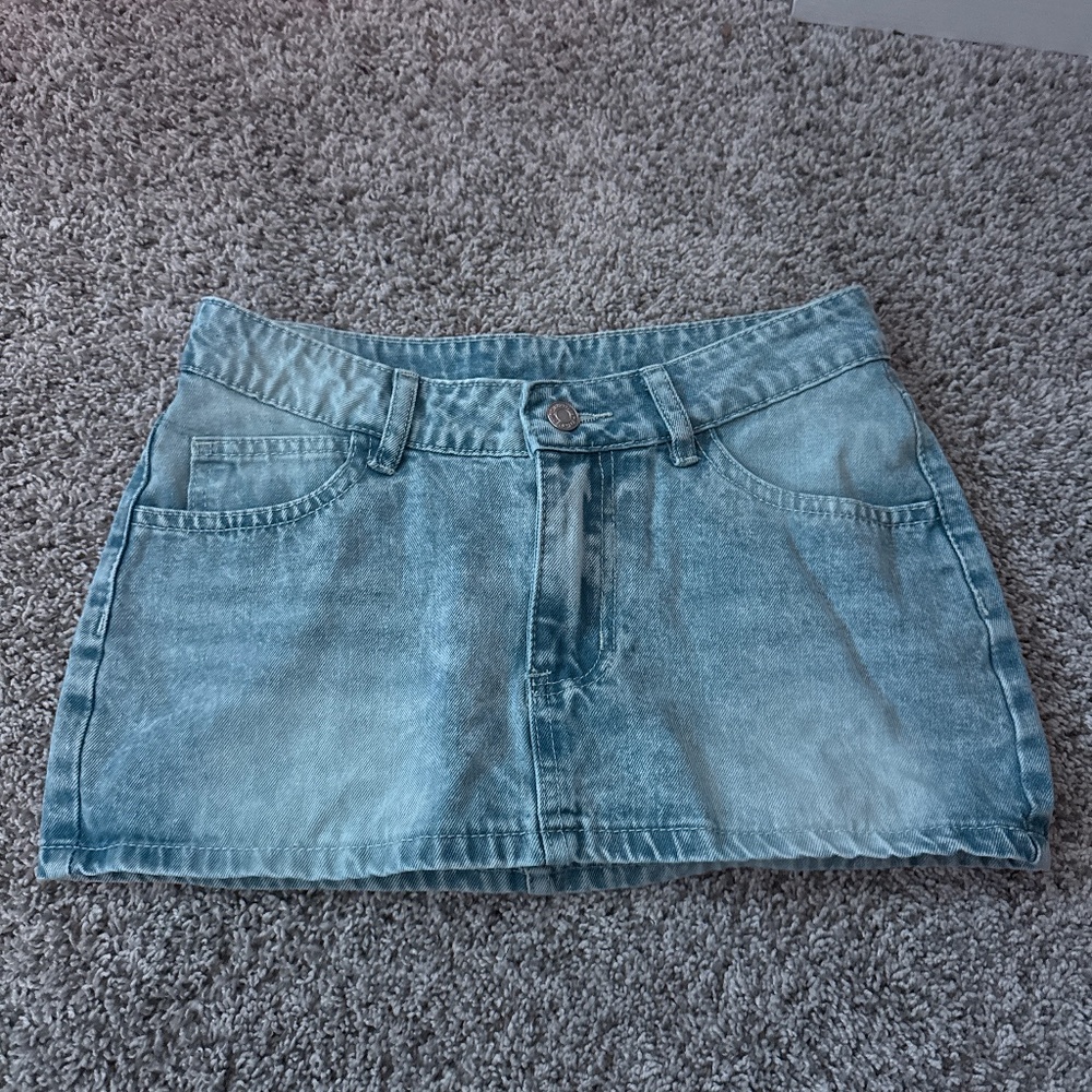 Jean skirt